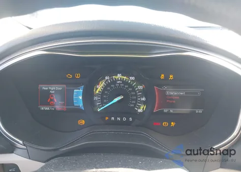 2020 Ford Fusion Se z USA, uszkodzony, nr VIN 3FA6P0T90LR209717